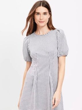 Loft Gingham Dress